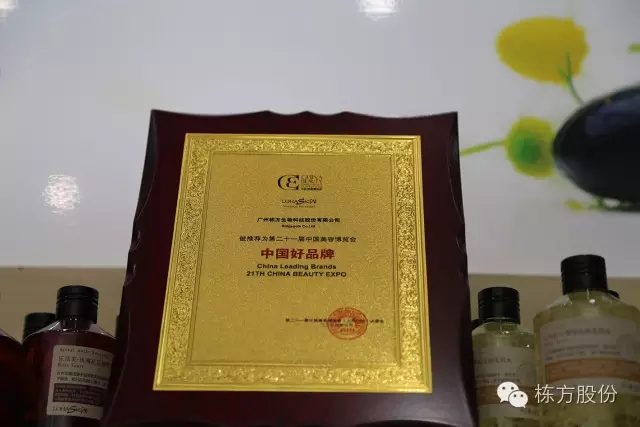 科技引領(lǐng)美麗▏棟方股份榮獲“中國好品牌獎”！